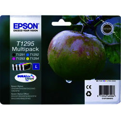Epson Apple T1295 Inkjet Cartridge Multipack
